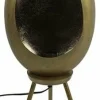 Countryfield Tafellamp E27 Eggy antiek messing op pootjes Clearance