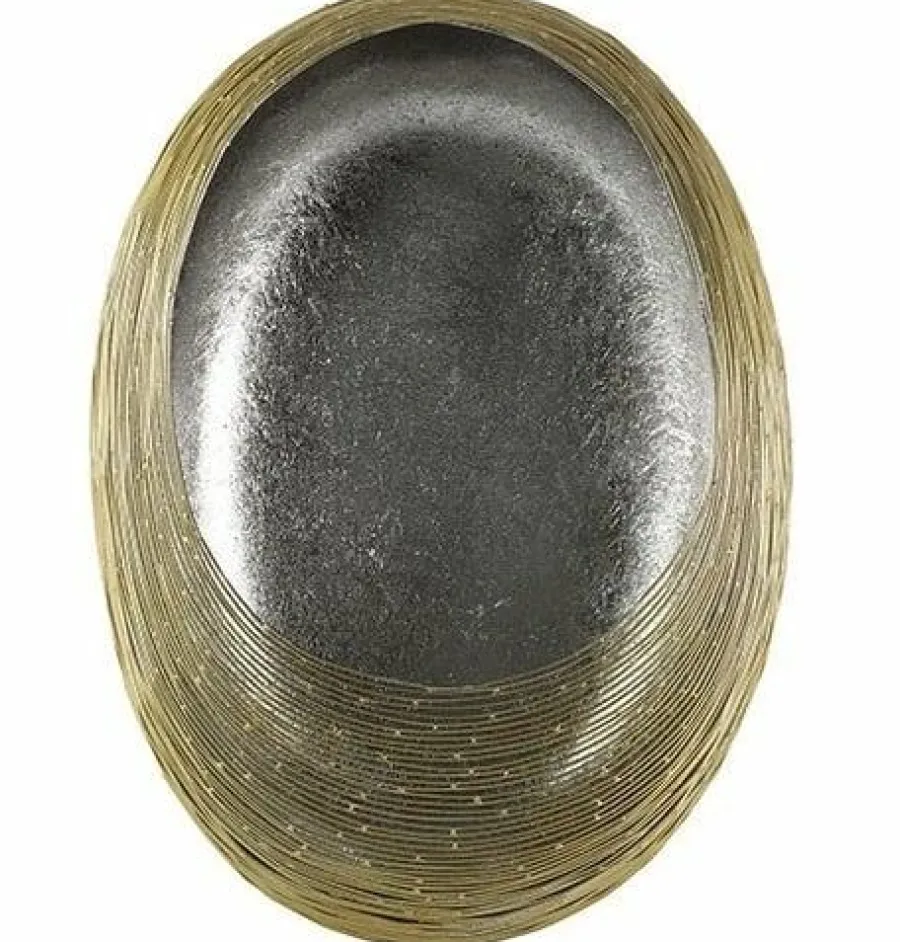 Countryfield Theelicht hangend Yenthe messing/zilver - Diverse maten New