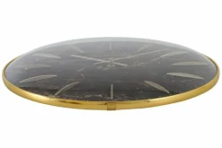 Countryfield Wandklok Bellamy bruin marmer Ø 35 cm Sale