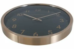 Countryfield Wandklok Copper L zwart goud Ø 50 cm