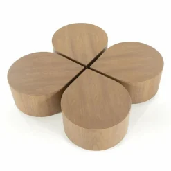 Eleonora Bijzettafel Jules - lichtbruin Clearance