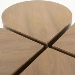 Eleonora Bijzettafel Jules - lichtbruin Clearance