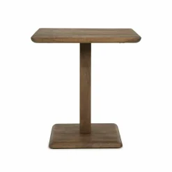 Eleonora Bistrotafel Florent vierkant - lichtbruin Sale