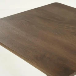 Eleonora Bistrotafel Florent vierkant - lichtbruin Sale