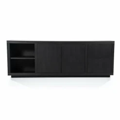Eleonora Dressoir Helsinki 200cm 2-drs. 2 laden - zwart Clearance