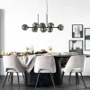 Eleonora Eettafel Aron ovaal 200x110 - zwart Sale