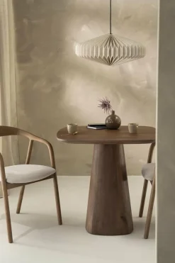 Eleonora Eettafel Aron vierkant 80x80 - lichtbruin Best