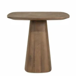 Eleonora Eettafel Aron vierkant 80x80 - lichtbruin Best