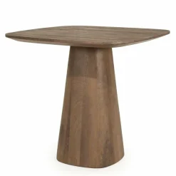 Eleonora Eettafel Aron vierkant 80x80 - lichtbruin Best