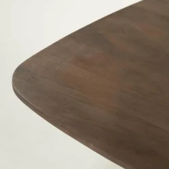 Eleonora Eettafel Aron vierkant 80x80 - lichtbruin Best