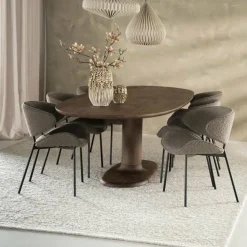 Eleonora Eettafel Coco 240x110 cm - lichtbruin New