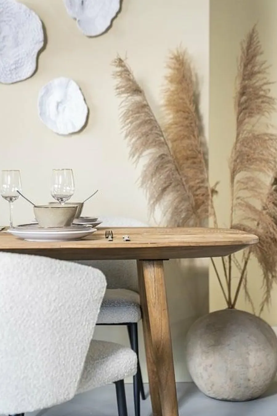Eleonora Eettafel Tabassum Teak - diverse afmetingen Clearance