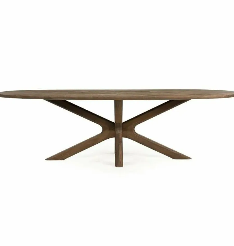 Eleonora Eettafel Tycho 260x110 cm - lichtbruin Clearance
