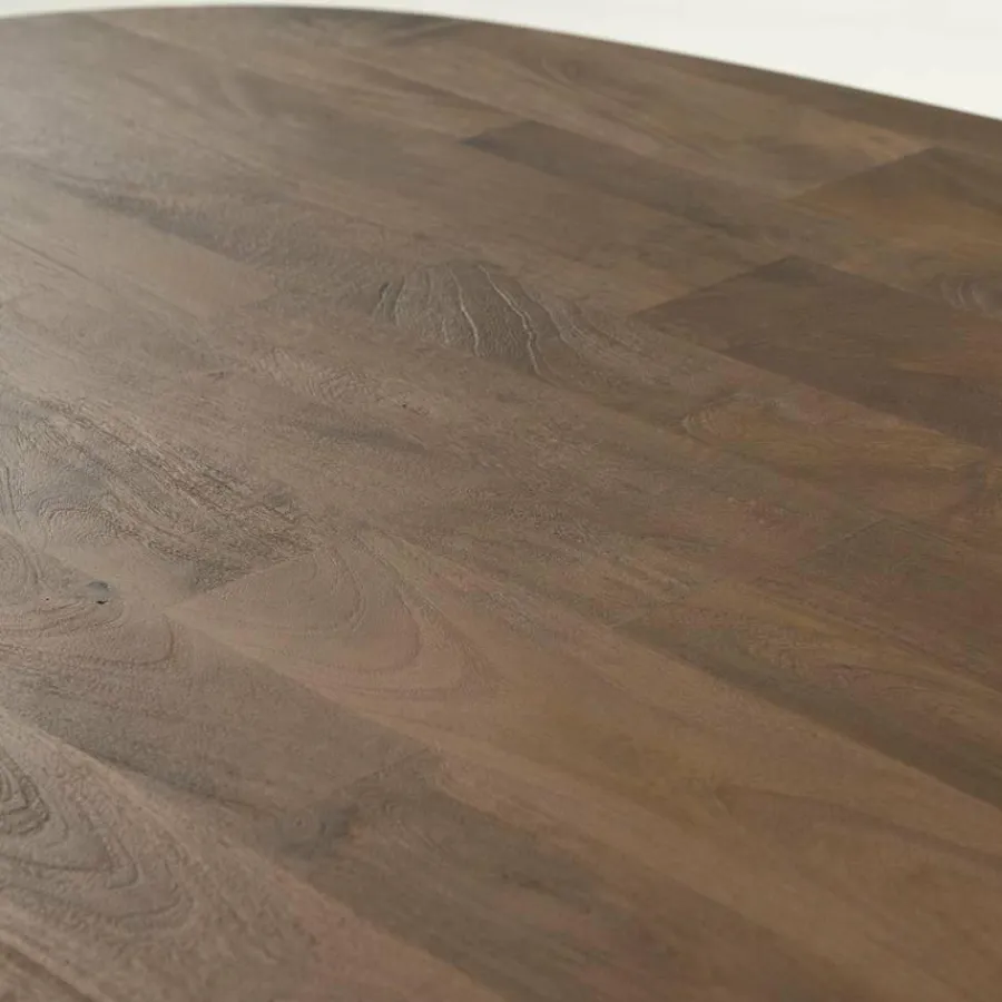 Eleonora Eettafel Tycho 260x110 cm - lichtbruin Clearance