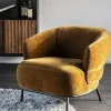 Eleonora Fauteuil David - mosterd Safari Outlet