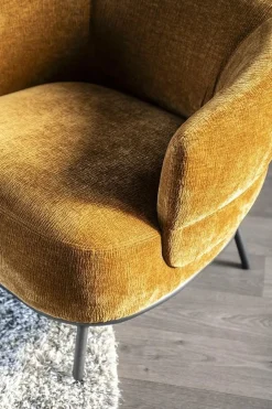 Eleonora Fauteuil David - mosterd Safari Outlet