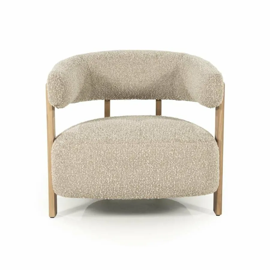 Eleonora Fauteuil Lola - bruin Hush Clearance