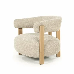 Eleonora Fauteuil Lola - taupe Hush Discount