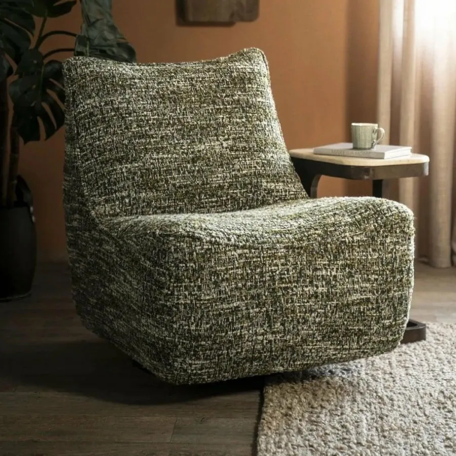 Eleonora Fauteuil Loys - groen Barkley Discount