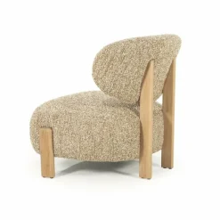 Eleonora Fauteuil Reza naturel - taupe Bay Best