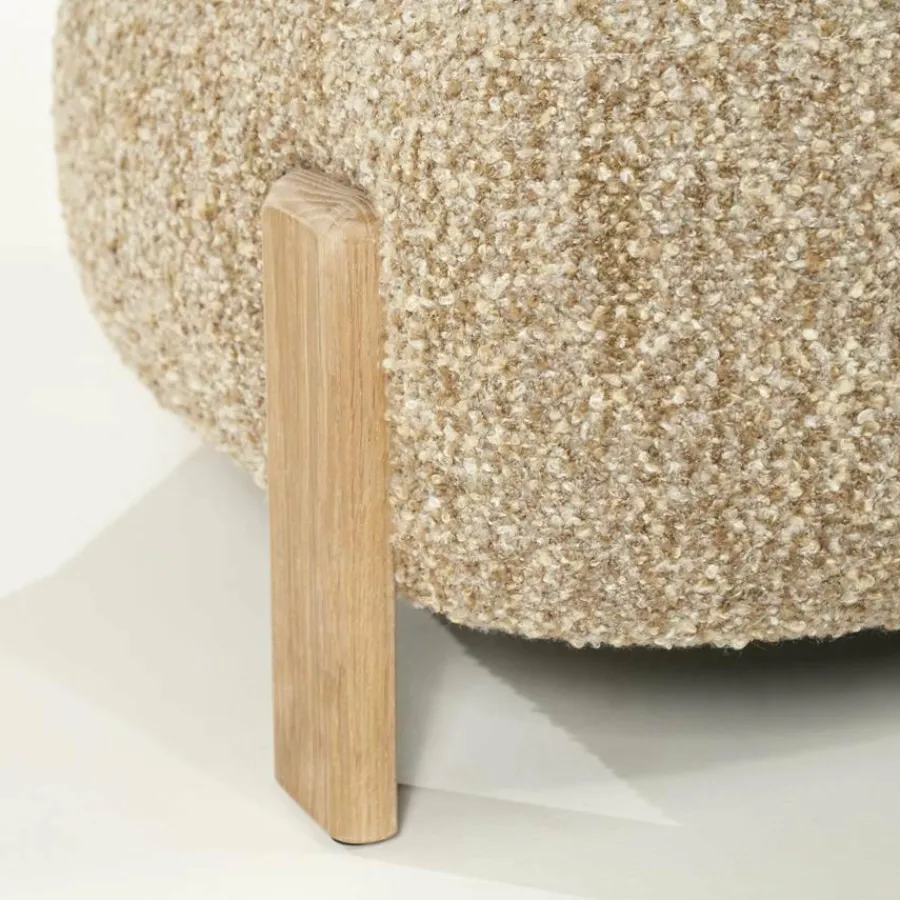 Eleonora Fauteuil Reza naturel - taupe Bay Best