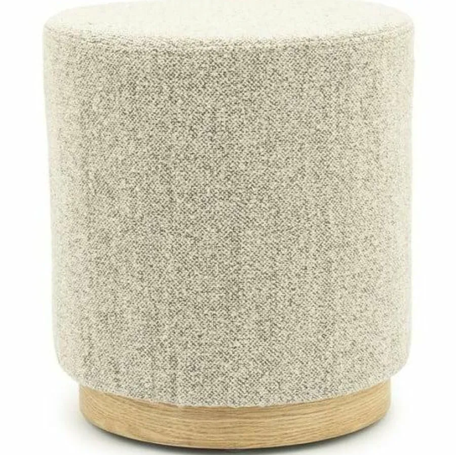Eleonora Poef Avah small - taupe Mantz Outlet