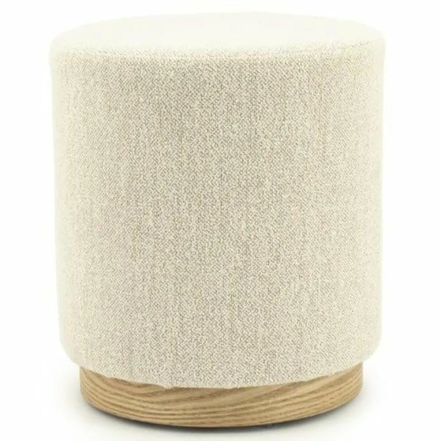 Eleonora Poef Avah small - beige Mantz Discount