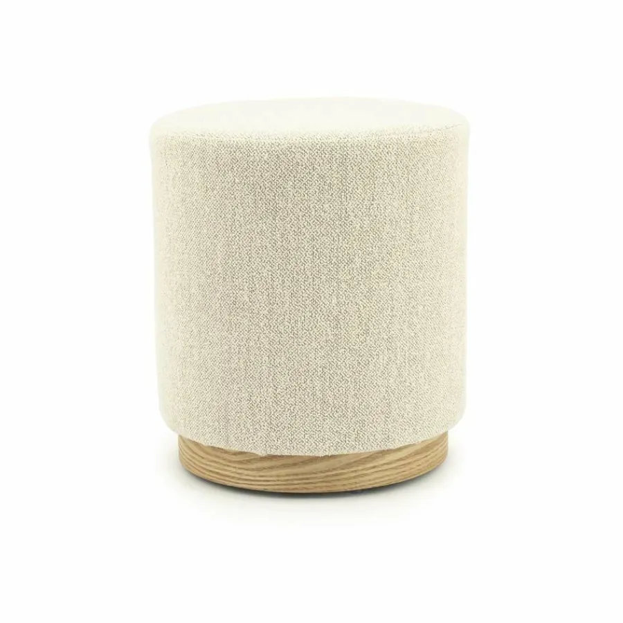 Eleonora Poef Avah small - beige Mantz Discount