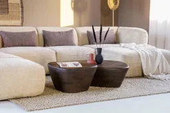 Eleonora Salontafel Mila 107x78x30 - bruin Online