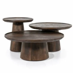 Eleonora Salontafel Ron 66x39 - bruin
