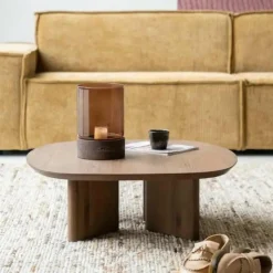 Eleonora Salontafel Stef small - bruin Outlet