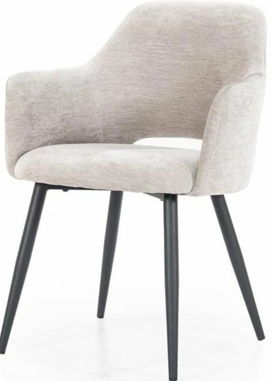Eleonora Stoel Esmee met armleuning - beige Mellow Clearance