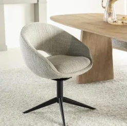 Eleonora Stoel Nol - taupe Tova Discount