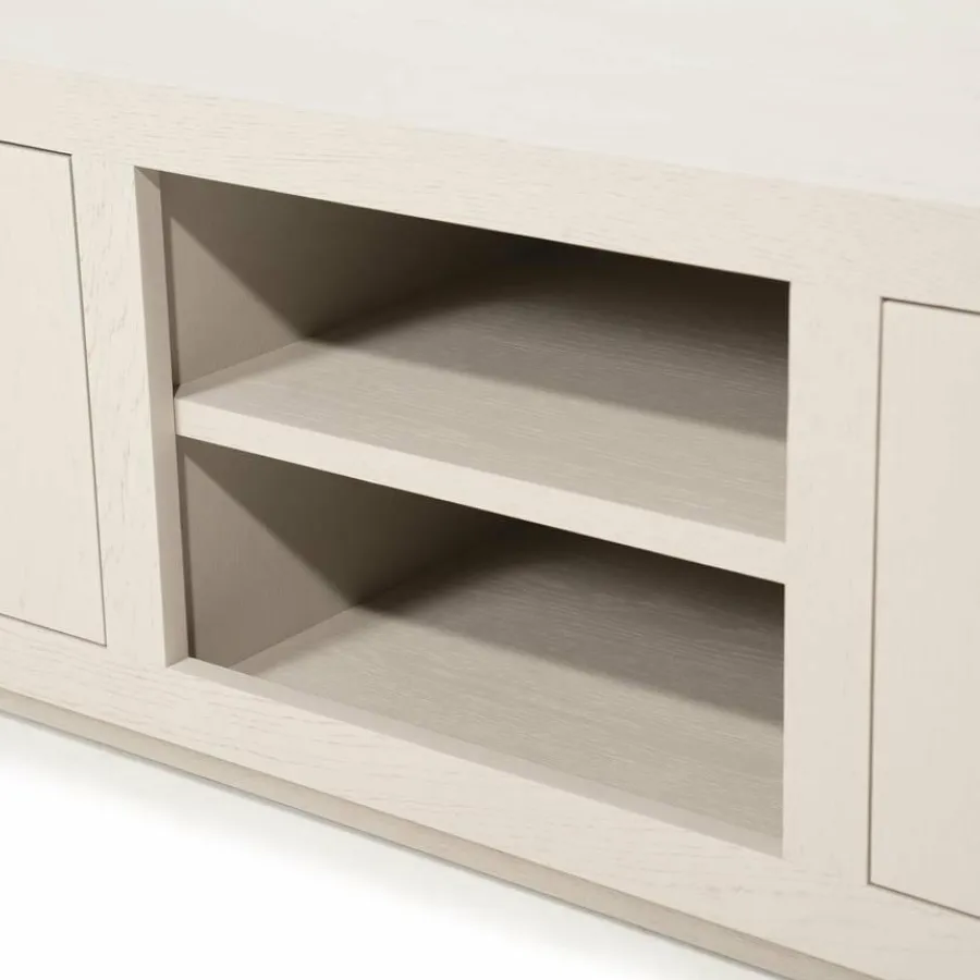 Eleonora TV meubel Helsinki 200 cm - taupe Outlet