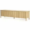 Eleonora TV meubel Jake 4 drs. - naturel Clearance
