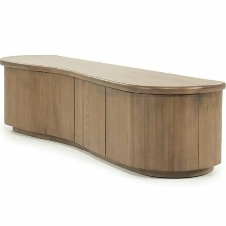 Eleonora TV meubel Josh 180 cm - bruin Sale