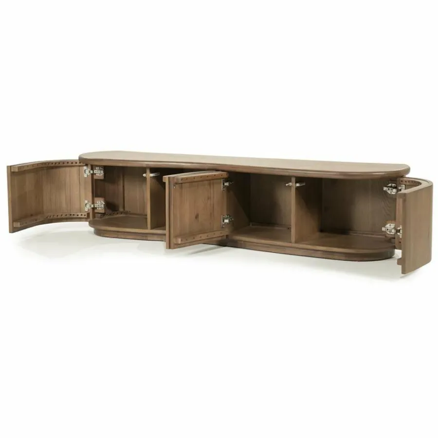 Eleonora TV meubel Josh 180 cm - bruin Sale
