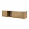 Eleonora TV meubel Milo 180 cm - bruin Clearance