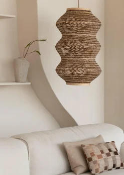 Good&Mojo Hanglamp Barbados bamboe ø40xh.67cm naturel /bruin XL Online