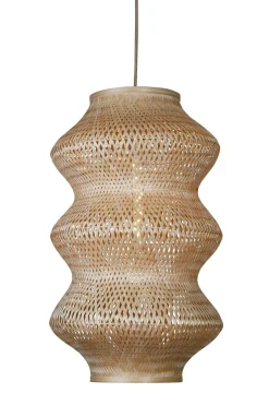 Good&Mojo Hanglamp Barbados bamboe ø40xh.67cm naturel XL Discount