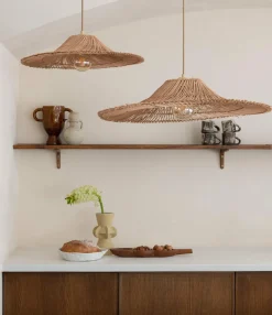 Good&Mojo Hanglamp Cancun rotan ø53 naturel S Clearance