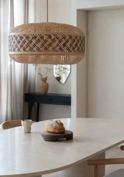 Good&Mojo Hanglamp Langkawi bamboe ø50xh.25cm naturel bruin