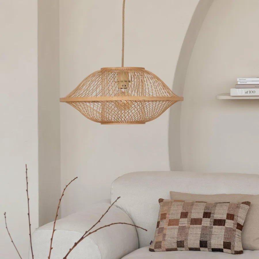 Good&Mojo Hanglamp Maui bamboe naturel S Clearance