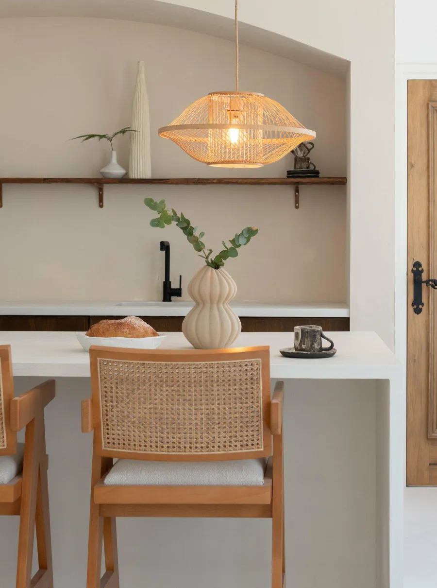 Good&Mojo Hanglamp Maui bamboe naturel S Clearance