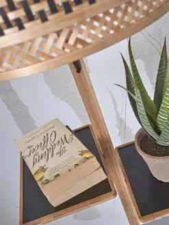 Good&Mojo Vloerlamp Java bamboe met plankjes Hot