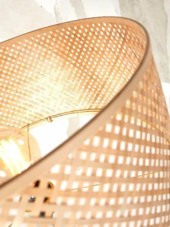 Good&Mojo Vloerlamp Java bamboe met plankjes Hot