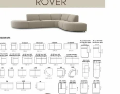 Het Anker Bank Rover - Vele opstellingen en kleuren mogelijk New