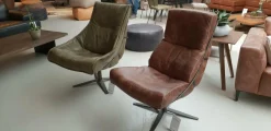 Het Anker Draaifauteuil Rasmus L60 met gestoffeerde armleuning Best