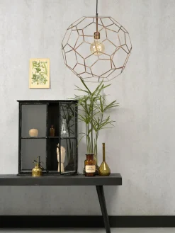 it's about RoMi Hanglamp draadijzer Marrakesh Ø55 koper L Sale