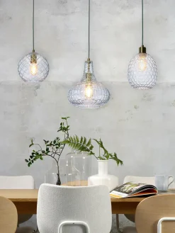 it's about RoMi Hanglamp glas Venice ovaal transparant Discount